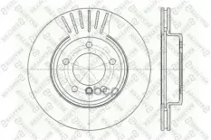диск тормозной передний! BMW E46 3 2.5-2.0D M42/M47/M52/M54 98>, Brilliance Stellox арт. 60201540VSX