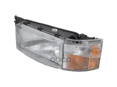 Фара левая прямоугольная с указателем поворота лампа H4 без кабеля и разъёма Scania 94 Stellox арт. 87-33039-SX