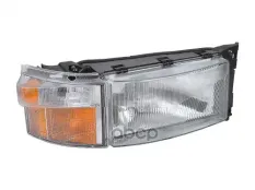 Фара правая прямоугольная с указателем поворота лампа H4 Scania 94/114/124/144/164 Stellox арт. 87-33040-SX