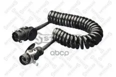 кабель спиральный! EBS 7/7 полюсов,пласт,с 2 штекерами 24V,L=4500max,ISO4091.6722.7638 Stellox арт. 8801602SX