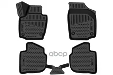 Коврики в салон полиуретановые для SKODA Rapid (I  I рестайлинг  II) 2013-2020  2020-  4 шт. TIREI арт. fm1a002