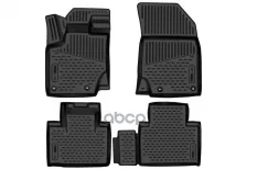Коврики в салон полиуретановые для GEELY Atlas Pro (I (NL-3)) 2021-/ Belgee X70 2024-  4 шт. TIREI арт. fm1a033