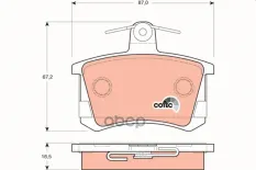 Колодки тормозные дисковые задн AUDI: 100 82-90, 100 90-94, 100 Avant 82-90, 100 Avant 90-94, 200 79-82, 200 83-91, 200 Avant 83-91, 80 82-86, 80 86-9