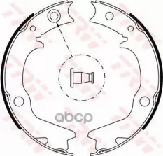 К-т бараб. тормоз. колодок TRW арт. GS8479