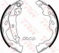 Колодки тормозные SUZUKI Swift (05-) задние барабанные (4шт.) TRW TRW арт. GS8480