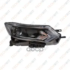 Фара передняя Прав. Nissan Qashqai 2014-2017 with daytime light (HALOGEN) TechWit арт. hd001nsn006tw