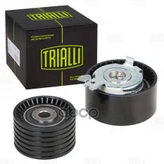 Ролик ГРМ для а/м Лада Largus (12-)/Renault Logan (08-) 16V (кмпл.2шт опор./натяж.) (CM 7702) Trialli арт. CM 7702