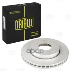 Диск торм. для а/м Mitsubishi Colt VI (04-)/Smart Forfour (04-) перед. d=256 (DF 140101) Trialli арт. DF 140101