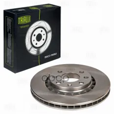 Диск торм. для а/м Daewoo Nexia (95-)/Lanos (02-) DOHC перед. d=256 (DF 051102) Trialli арт. df-051102