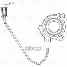 Муфта выкл. сцеп. для а/м Opel Astra J (10-)/Insignia (08-) 1.4T/1.6T (гидравл.) (CT 2103) Trialli арт. CT 2103