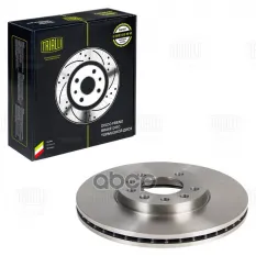 Диск торм. для а/м Opel Vectra B (95-)/SAAB 9-3 (98-)/9-5 (01-) перед. R15 d=288 (DF 210211) Trialli арт. DF 210211