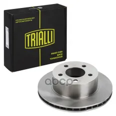 Диск торм. для а/м Jeep Cherokee (91-)/Jeep Grand Cherokee (92-) перед. d=280 (DF 073206) Trialli арт. DF 073206