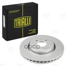 Диск торм. для а/м Jeep Grand Cherokee IV (WK2) (10-) перед. d=350 (окраш.) (DF 073208) Trialli арт. df-073208