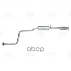 Глушитель для а/м Hyundai Solaris II (17-) 1.6i доп. (резонатор) (алюм. сталь) (EAM 0412) Trialli арт. EAM 0412