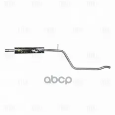 Глушитель для а/м Renault Duster (10-) 2WD доп. (резонатор) (алюм. сталь) (EAM 0903) Trialli арт. EAM0903