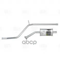 Глушитель для а/м Peugeot 307 (01-) доп. (резонатор) (алюм. сталь) (EAM 0912) Trialli арт. EAM0912