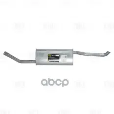 Глушитель для а/м Peugeot 408 (10-) 1.6i осн. (алюм. сталь) (EMM 0359) Trialli арт. EMM 0359