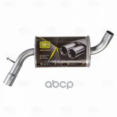 Глушитель для а/м VW Golf II (86-) доп. (резонатор) (алюм. сталь) (EAM 1807) Trialli арт. EAM1807