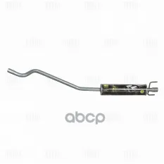 Глушитель для а/м Opel Astra H (04-) хетчбек доп. (резонатор) (алюм. сталь) (EAM 2106) Trialli арт. EAM2106