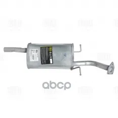 Глушитель для а/м Mitsubishi Lancer IX (00-) осн. (алюм. сталь) (EMM 1105) Trialli арт. EMM1105