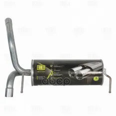 Глушитель для а/м Chevrolet Cruze (09-) 1.6i осн. (алюм. сталь) TRIALLI EMM 0515 Trialli арт. EMM 0515