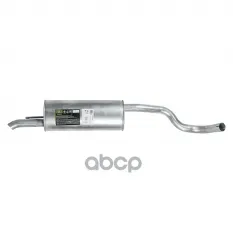 Глушитель для а/м Skoda Rapid (12-) 1.6mpi лифтбек осн. (алюм. сталь) (EMM 1821) Trialli арт. EMM 1821