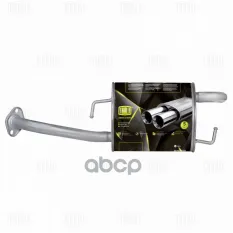 Глушитель для а/м Toyota Corolla (01-) 1.4i/1.6i хетчбек осн. (алюм. сталь) (EMM 1903) Trialli арт. EMM1903