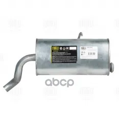 Глушитель для а/м Peugeot Partner (03-) 1.1i/1.4i/1.6i осн. (алюм. сталь) (EMM 2002) Trialli арт. EMM2002