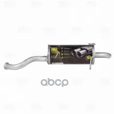 Глушитель для а/м Honda CR-V (06-) осн. (алюм. сталь) (EMM 2301) Trialli арт. EMM 2301