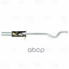 Глушитель для а/м Лада 2115 прямоточный T-Sport алюминиевая сталь Trialli арт. EMM4005