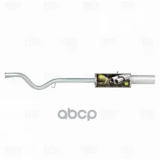 Глушитель для а/м Лада 2112 Евро-3 прямоточный T-Sport алюминиевая сталь Trialli арт. EMM4007