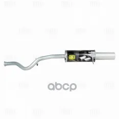 Глушитель для а/м Лада 1118 Kalina прямоточный T-Sport алюминиевая сталь Trialli арт. EMM4008