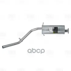 Глушитель для а/м Nissan Navara (01-) 2.4i/2.5d 4WD осн. (алюм. сталь) (EMM 3003) Trialli арт. EMM 3003