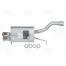 ГЛУШИТЕЛЬ BMW 5 E60 (03) 2.5I ОСН. (АЛЮМ. СТАЛЬ) Trialli арт. EMM3015