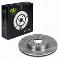 Диск торм. для а/м Suzuki SX4 (06-) перед. d=280 (DF 240103) Trialli арт. DF240103