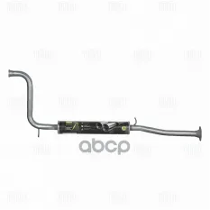 Глушитель для а/м Лада 1118 Kalina доп. (резонатор) без гофры (алюм. сталь) (EAM 0102) Trialli арт. EAM0102