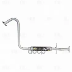 Глушитель для а/м Chevrolet Lanos (02-) доп. (резон-р) со стронгером (алюм. сталь) (EAM 0210) Trialli арт. EAM 0210