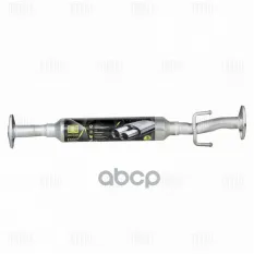 Резонатор Daewoo Matiz (98-) со стронгером (алюм. сталь) T-Sport Trialli арт. EAM0211