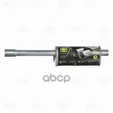 Глушитель для а/м ГАЗ 3302 (дв. 402) доп. (резонатор) длинный (алюм. сталь) (EAM 0309) Trialli арт. EAM0309