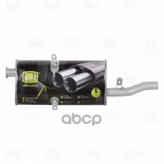 Глушитель для а/м Лада 2104 (инжектор) осн. (алюм. сталь) TRIALLI EMM 0104 Trialli арт. EMM 0104