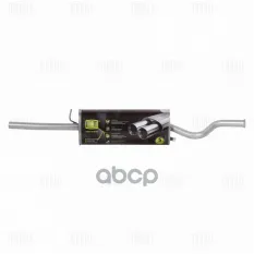 Глушитель ВАЗ-2110 алюминизированный TRIALLI Trialli арт. EMM 0108