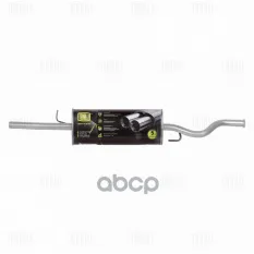 Глушитель для а/м Лада 2110, 2111, 2112 осн. с 2007 г. в. (алюм. сталь) TRIALLI EMM 0109 Trialli арт. EMM 0109