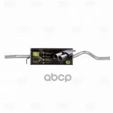 Глушитель ВАЗ-2112 алюминизированный TRIALLI Trialli арт. EMM0110