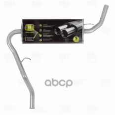 Глушитель ВАЗ-2123 С/О алюминизированный TRIALLI Trialli арт. EMM0116