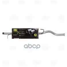 Глушитель осн. для ам ВАЗ 2172 Приора (EMM 0122) TRIALLI EMM0122 Trialli арт. EMM0122