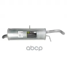 Глушитель для а/м Peugeot 308 (07-) 1.6i осн. (под труб.хомут) (алюм. сталь) TRIALLI EMM 0145 Trialli арт. EMM 0145