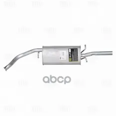 ГЛУШИТЕЛЬ ZAZ CHANCE (09-) ОСН. Н/О (АЛЮМ. СТАЛЬ) Trialli арт. EMM0205