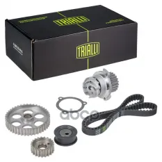 РЕМКОМПЛЕКТ ГРМ ДЛЯ АВТОМОБИЛЕЙ ЛАДА 2108 (ПОМПАLUZAR/РЕМЕНЬ/1 РОЛИК/ШЕСТЕРНИ РА Trialli арт. GD1115