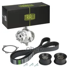 Ремкомплект ГРМ с водяным насосом ВАЗ 2112 Trialli арт. GT910
