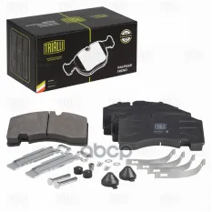 КОЛОДКИ ТОРМОЗНЫЕ ДЛЯ ПРИЦЕПОВ BPW ДИСК. С МОНТ. К-ТОМ Trialli арт. PFT29171